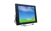17 Inch 1280*1024 Pixels 12V DC 25.8W Industrial Resistance Touchscreen Monitor for ATM