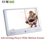 Digital Audio Video Devices Motion Sensor LCD Display With External Button