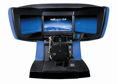 Driver training simulator , city driving simulation with 3 screens