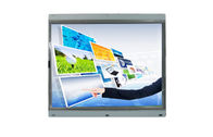 HD Slim Industrial Advertising LCD Screens With 4 / 5 Wire Resistive Touch Screen