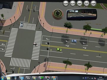 3D Driving Simulator Software with Evaluation System