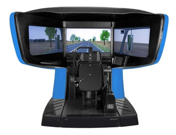 Car / Truck manual driving simulator machine , Driving Test Simulator