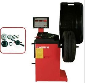 50Hz / 60Hz Auto Workshop Equipment , High Precision Automatic Compact Wheel Balancer