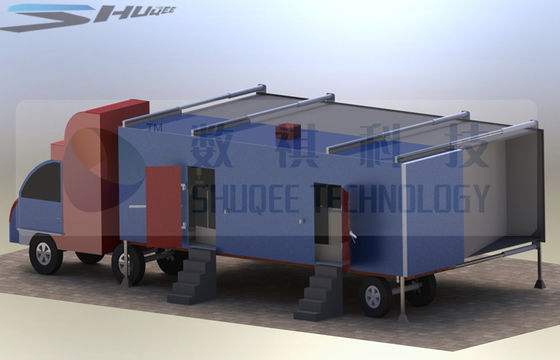 Custom 4D / 5D Simulator Fireproof Water Spray and Wind Simulation