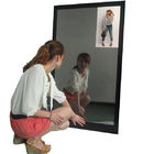 Human Induction Table Stand Mirror LCD Display For Cosmetic Shelf 15.6"